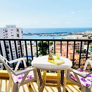 Amazing Views To Cristianos Bay In Achacay , Arona (Tenerife) España